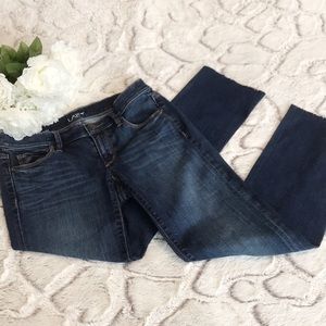 ✨Loft Straight Jean with Raw Hem